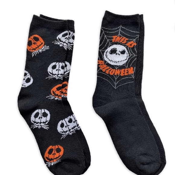 Disney Tim Burtons The Nightmare Before Christmas crew and knee high socks - Picture 4 of 4